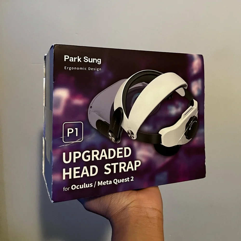 Park Sung Ergonomic Design P1 Upgraded Head Strap for Oculus/ Meta Quest 2